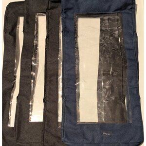 Thirty-One Gifts 31 Four Top A Totes Size Medium Used 2 Black 1 Blue